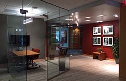 Entrance area and small conference room Entrance area and small conference room