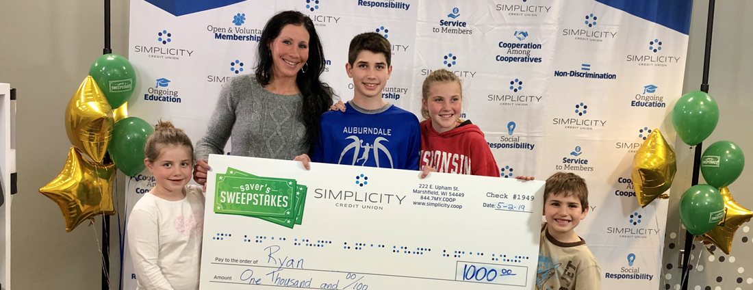 Saver's Sweepstakes Quarterly Winners